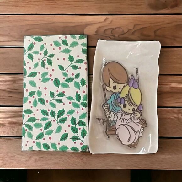 NOS Precious Moments Frig Magnet “Thee I Love” 1992 Plastic Vintage Enesco - Picture 15 of 15